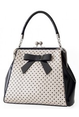 Banned Retro bags and Vintage bags - Banned Polka Star handbag blush