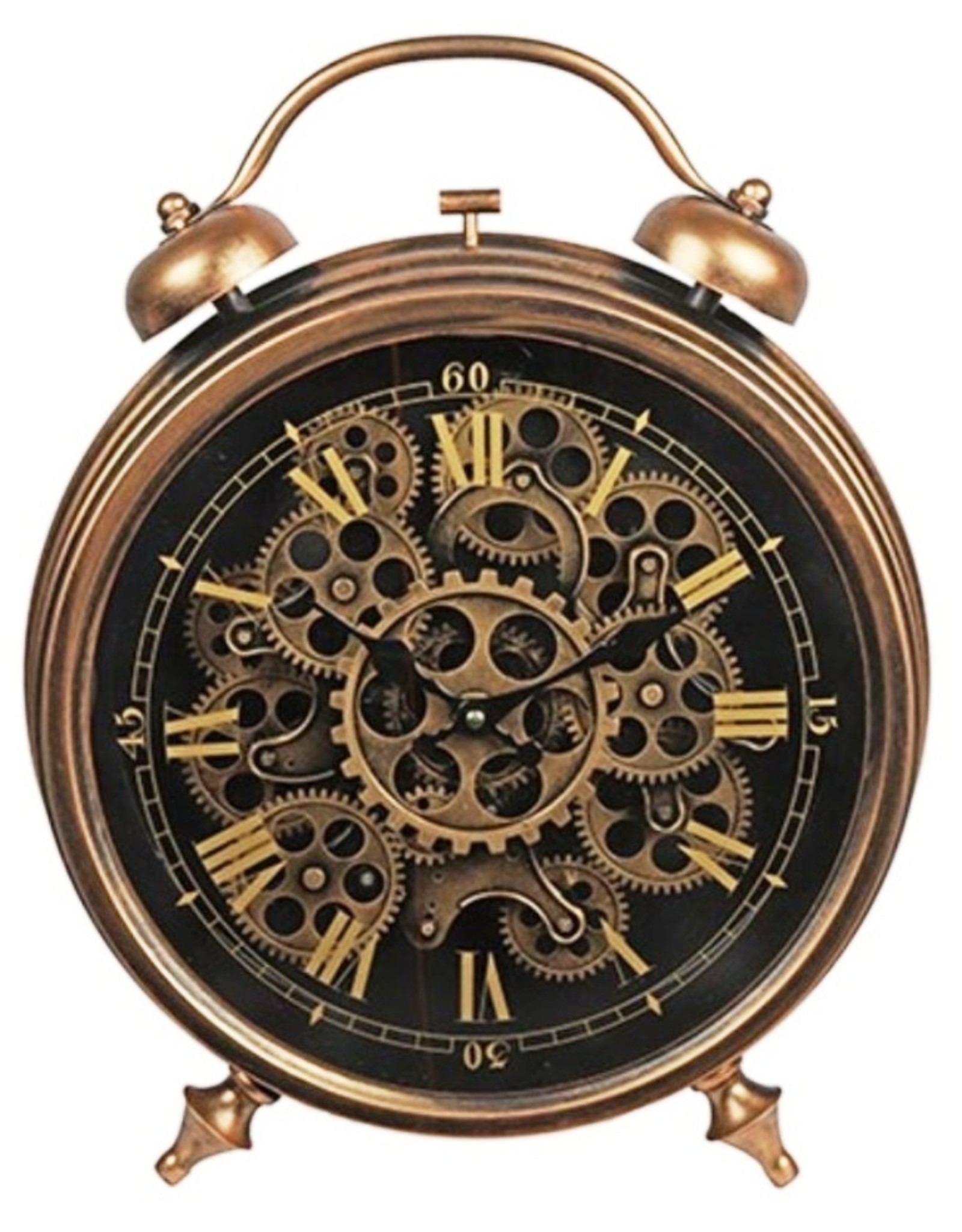 Trukado Miscellaneous - Steampunk Klok XL met Bewegende Mechanisme