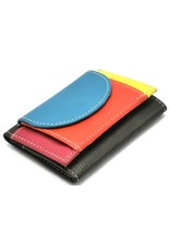 Hutmann Leather Wallets - Genuine leather colored mini wallet