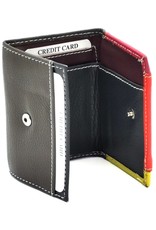 Hutmann Leather Wallets - Genuine leather colored mini wallet