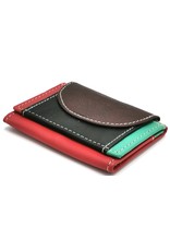 Hutmann Leather Wallets - Genuine leather colored mini wallet
