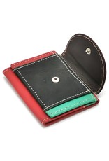 Hutmann Leather Wallets - Genuine leather colored mini wallet