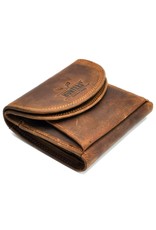 Hunters Leather Wallets - Leather wallet Hunters (large coin compartment)