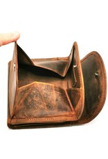 Hunters Leather Wallets - Leather wallet Hunters (large coin compartment)