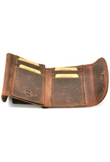 Hunters Leather Wallets - Leather wallet Hunters (large coin compartment)