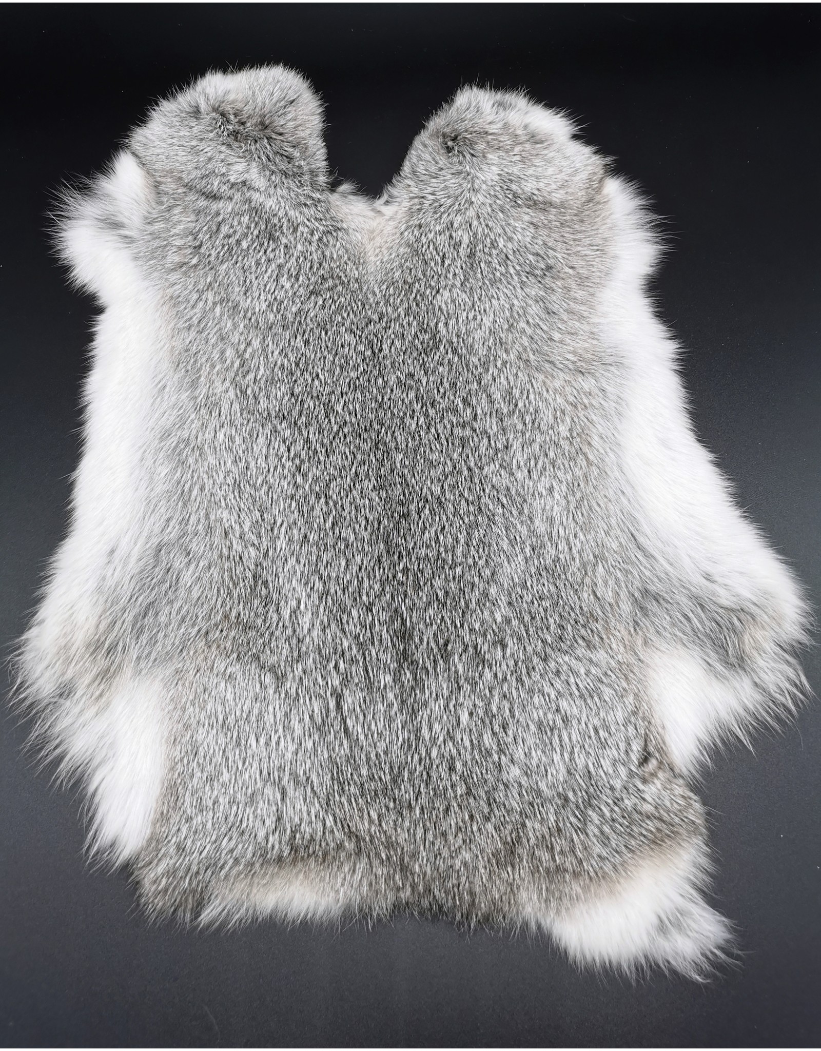 Mars&More Miscellaneous - Rabbit fur grey 30cm x 40cm (soft and odorless)