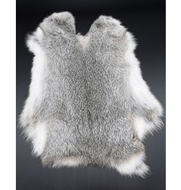 Mars&More Rabbit fur grey 30cm x 40cm (soft and odorless)