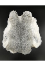 Mars&More Miscellaneous - Rabbit fur grey 30cm x 40cm (soft and odorless)