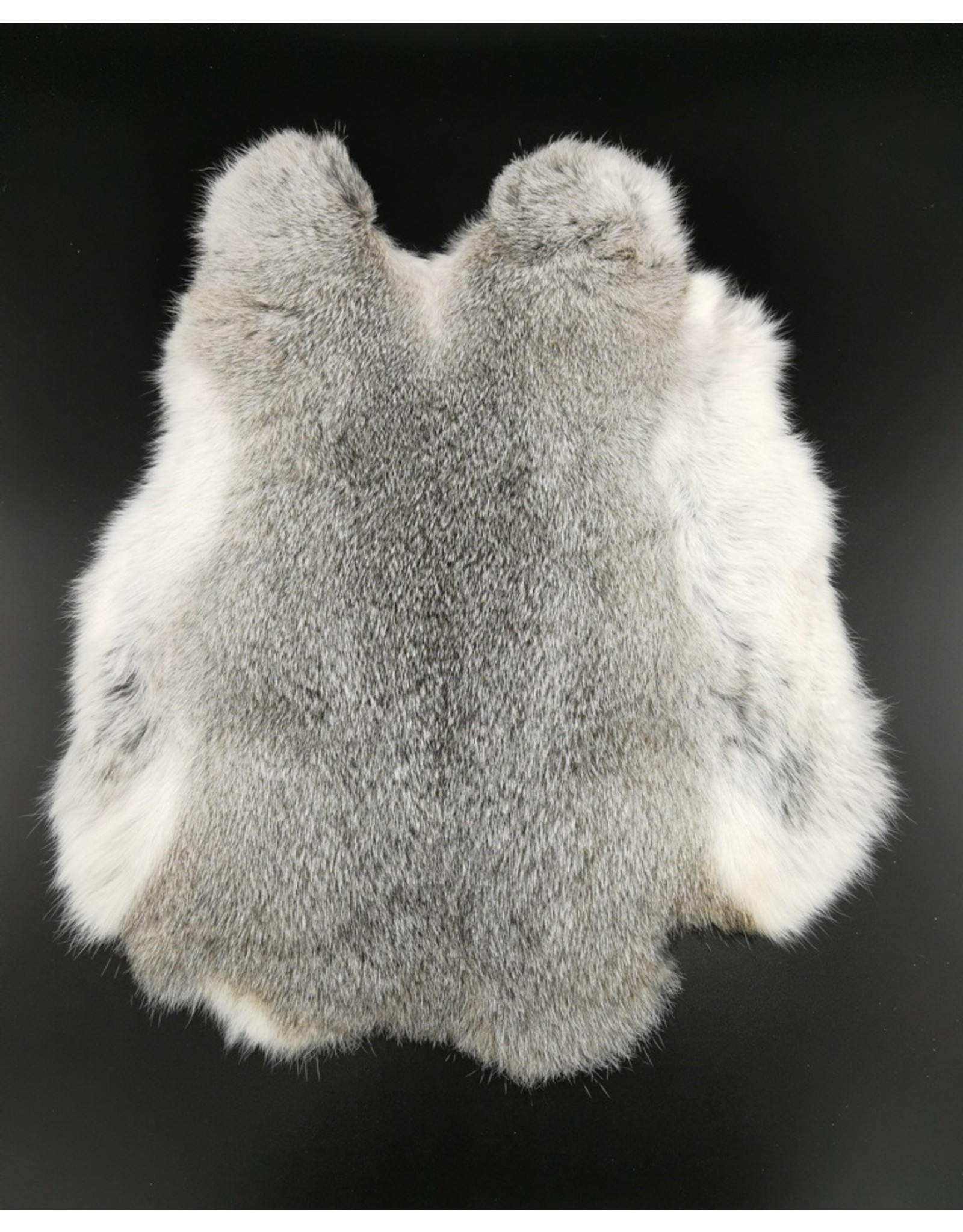 Mars&More Miscellaneous - Rabbit fur grey 30cm x 40cm (soft and odorless)