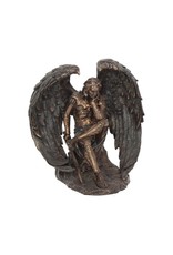 Veronese Design Giftware Beelden Collectables  - Lucifer gebronsd beeld 16.5cm