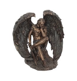 Veronese Design Lucifer bronzed figurine 16.5cm