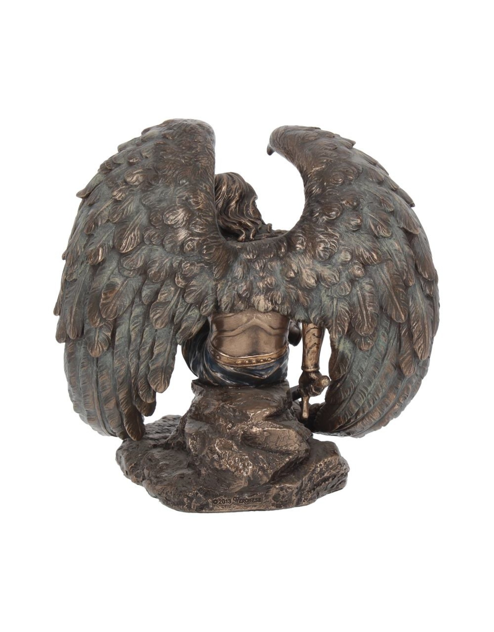 Veronese Design Giftware Beelden Collectables  - Lucifer gebronsd beeld 16.5cm