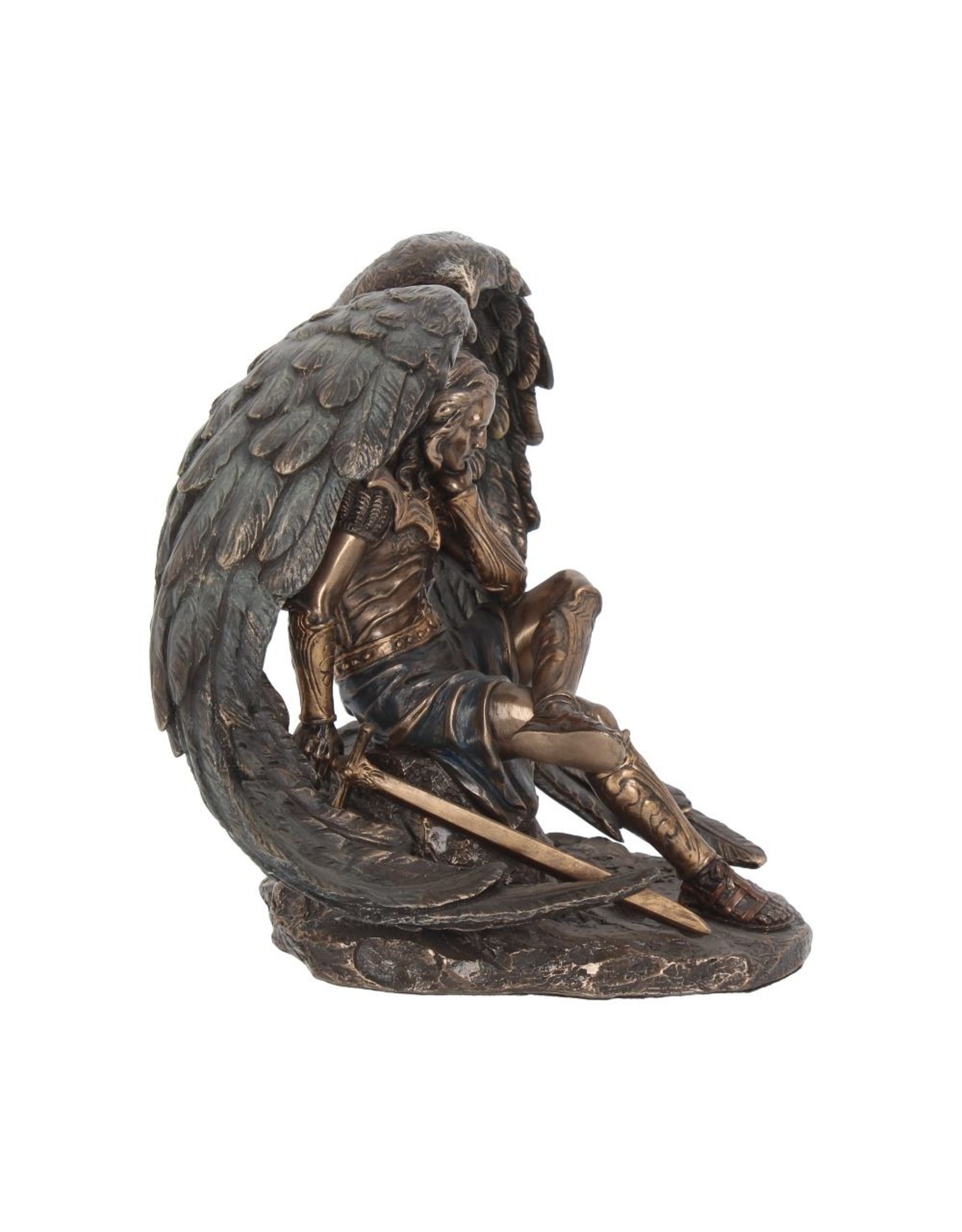 Veronese Design Giftware Beelden Collectables  - Lucifer gebronsd beeld 16.5cm