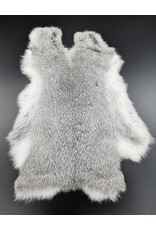 Mars&More Miscellaneous - Rabbit fur grey 30cm x 40cm (soft and odorless)