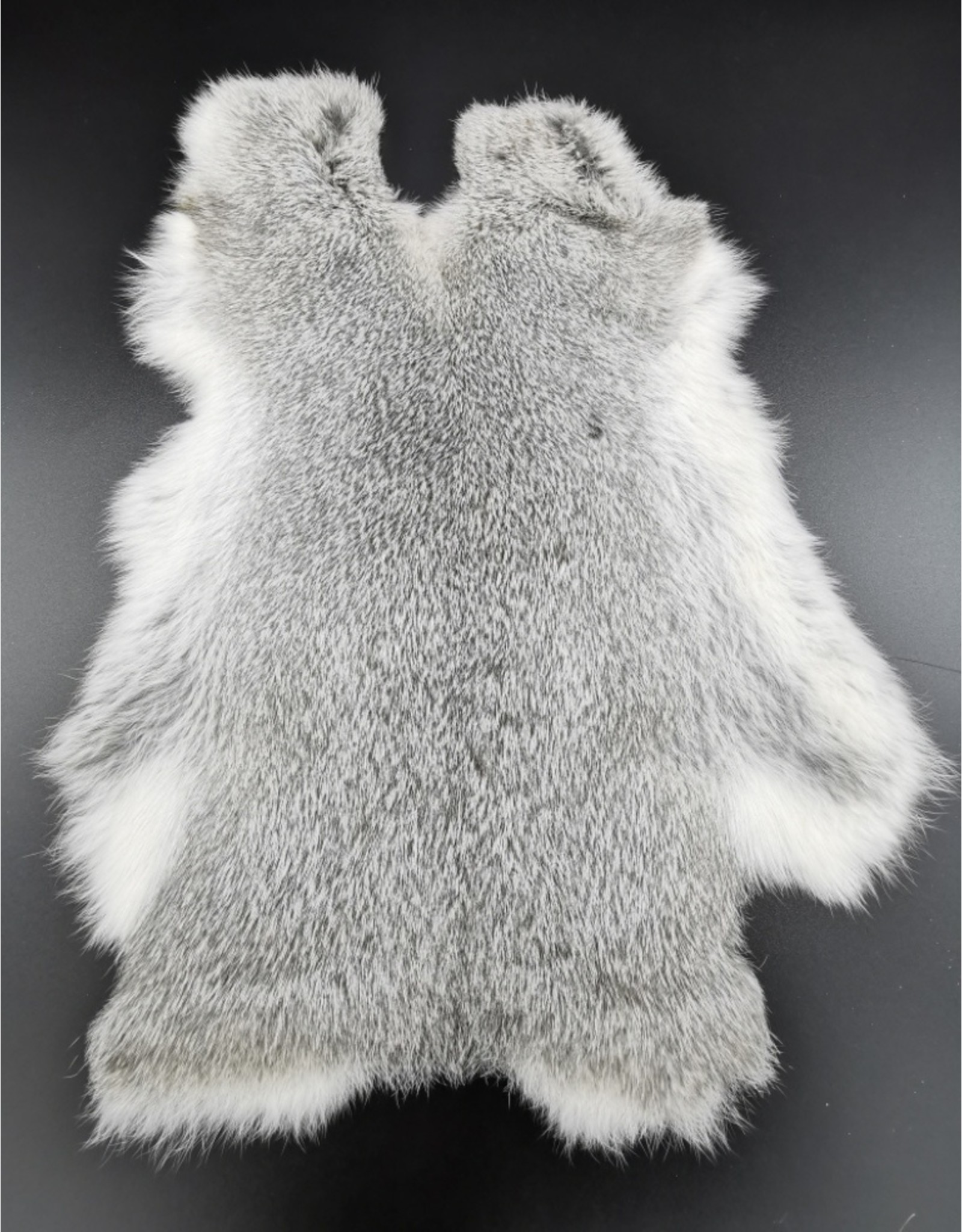 Mars&More Miscellaneous - Rabbit fur grey 30cm x 40cm (soft and odorless)