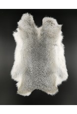 Mars&More Miscellaneous - Rabbit fur grey 30cm x 40 cm (soft and odorless)