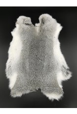 Mars&More Miscellaneous - Rabbit fur grey 30cm x 40 cm (soft and odorless)