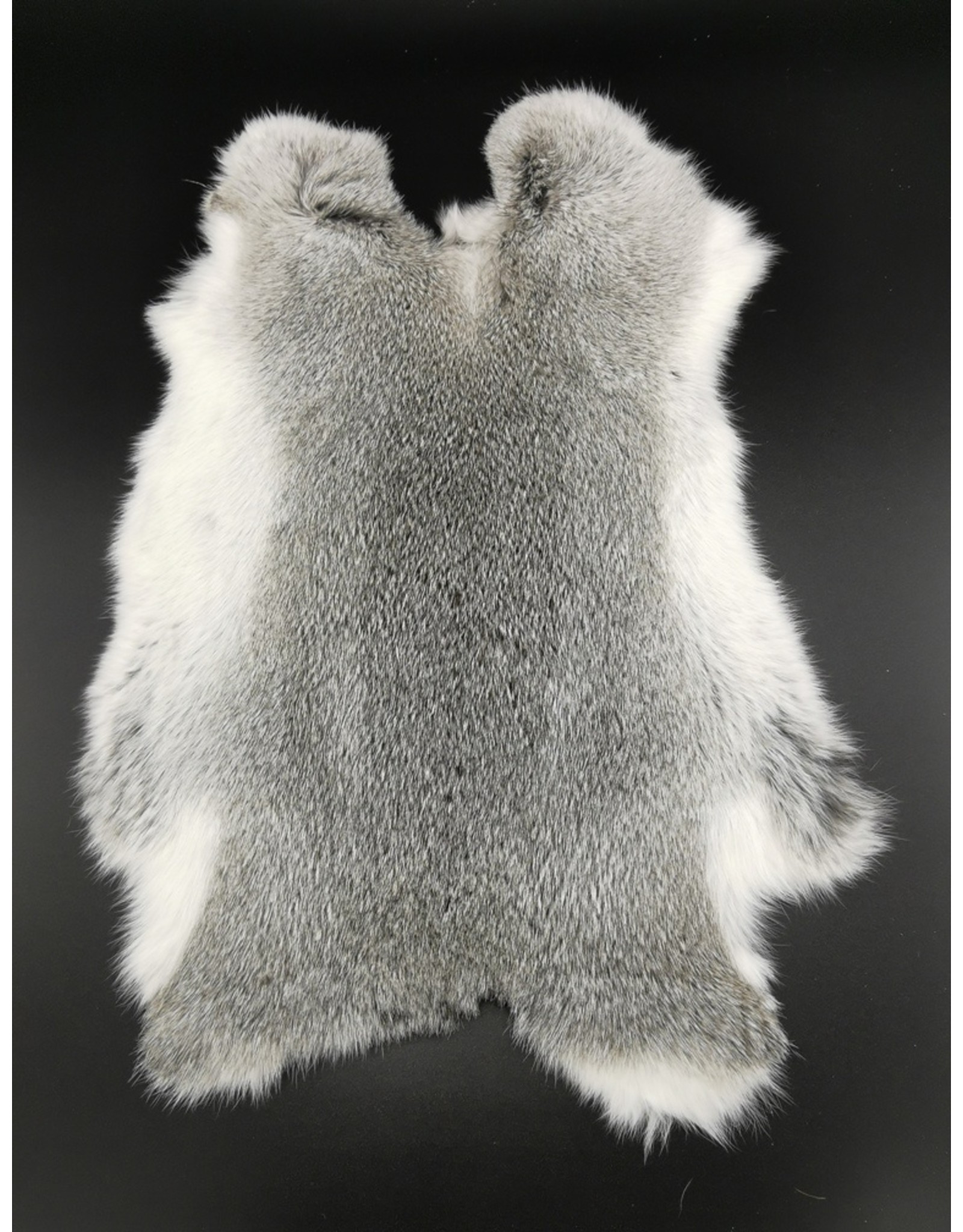 Mars&More Miscellaneous - Rabbit fur grey 30cm x 40 cm (soft and odorless)