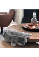 Mars&More Miscellaneous - Rabbit fur grey 30cm x 40 cm (soft and odorless)