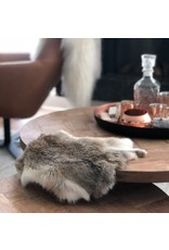 Mars&More Miscellaneous - Rabbit fur brown 30cm x 40cm (soft and odorless)