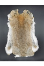 Mars&More Miscellaneous - Rabbit fur brown 30cm x 40cm (soft and odorless)