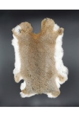 Mars&More Miscellaneous - Rabbit fur brown 30cm x 40cm (soft and odorless)