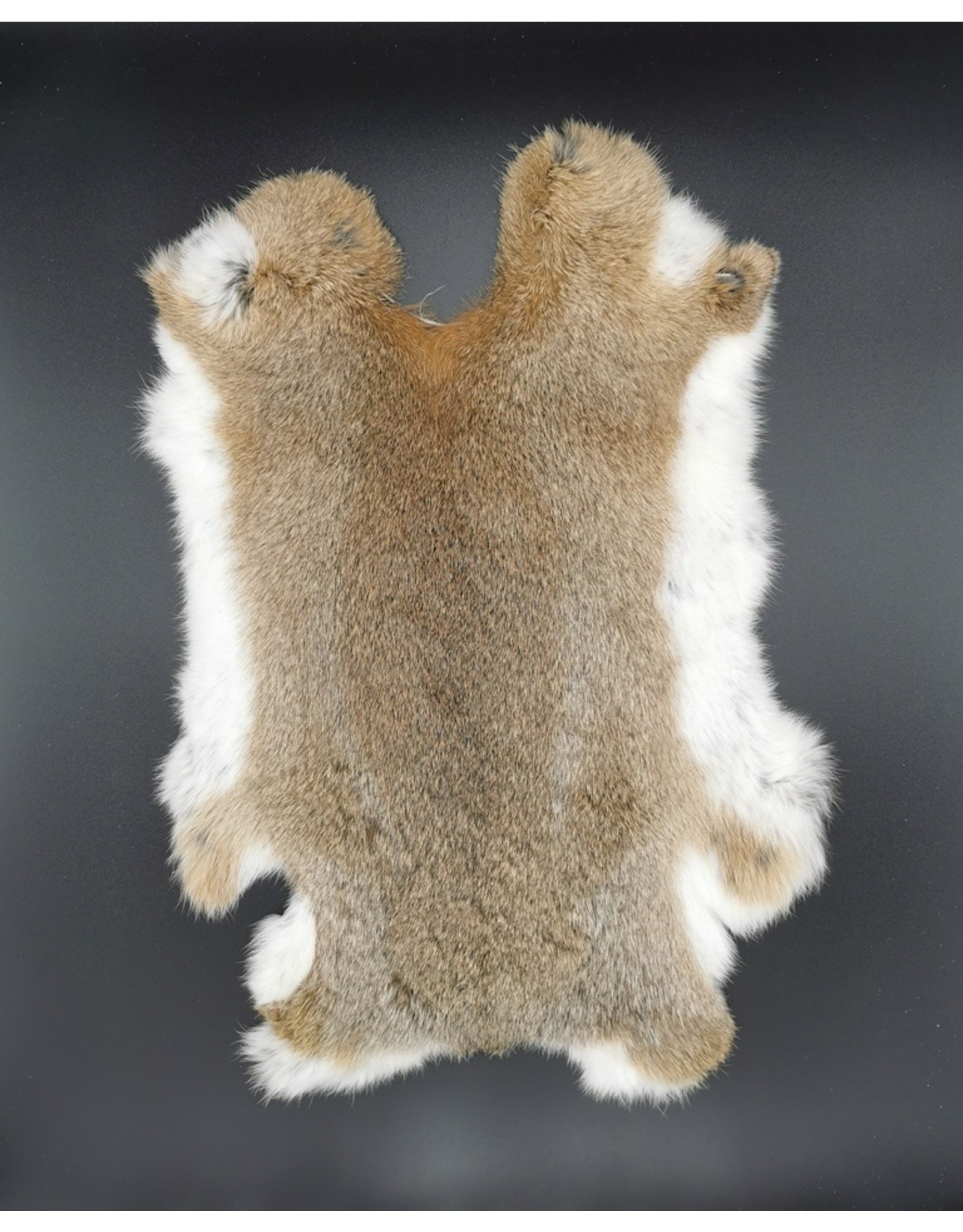 Mars&More Miscellaneous - Rabbit fur brown 30cm x 40cm (soft and odorless)