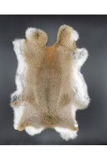 Mars&More Miscellaneous - Rabbit fur brown 30cm x 40cm (soft and odorless)