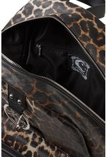 Killstar Killstar bags and accessiries - Killstar backpack Primal Scream (leopard)