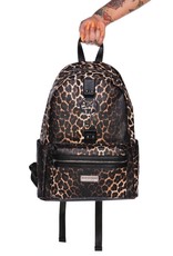 Killstar Killstar bags and accessiries - Killstar backpack Primal Scream (leopard)