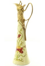 Trukado Miscellaneous - Unique porcelain carafe mounted with bronze and hand-painted