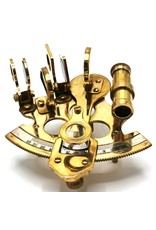 Trukado Miscellaneous - Sextant in houten kistje - messing, kleine versie