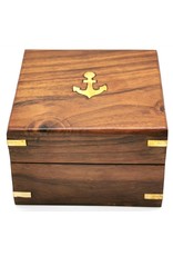 Trukado Miscellaneous - Sextant in wooden case - brass, small version