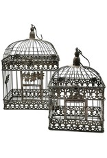 Trukado Miscellaneous - Metal Birdcage Vintage Look - Set of 2