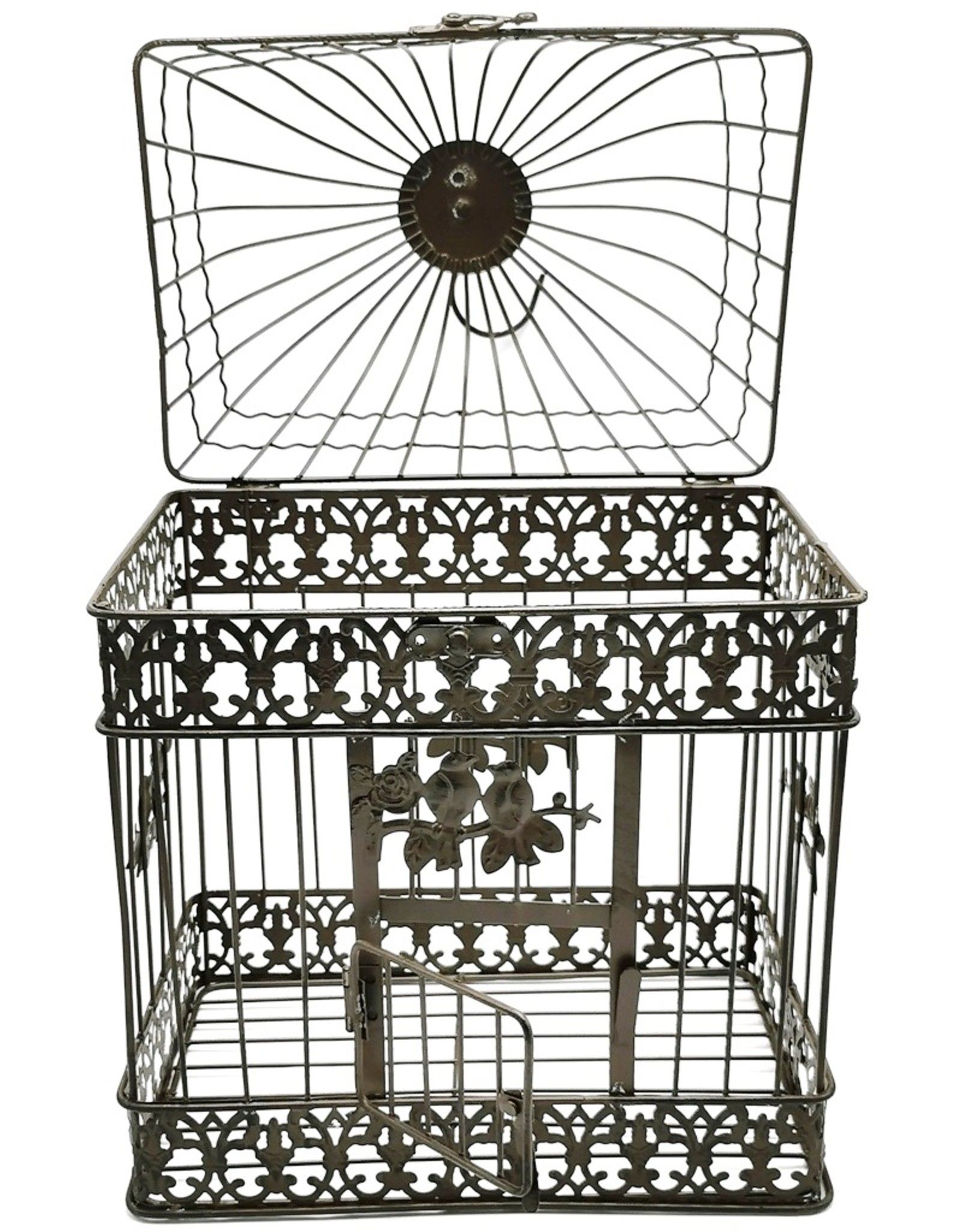 Trukado Miscellaneous - Metalen Vogelkooi Vintage Look - Set van 2