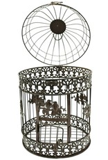 Trukado Miscellaneous - Metal Bird Cage Vintage Look (round) - Set of 2