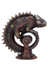 NemesisNow Giftware Beelden Collectables  - Steampunk Kameleon 22.3cm