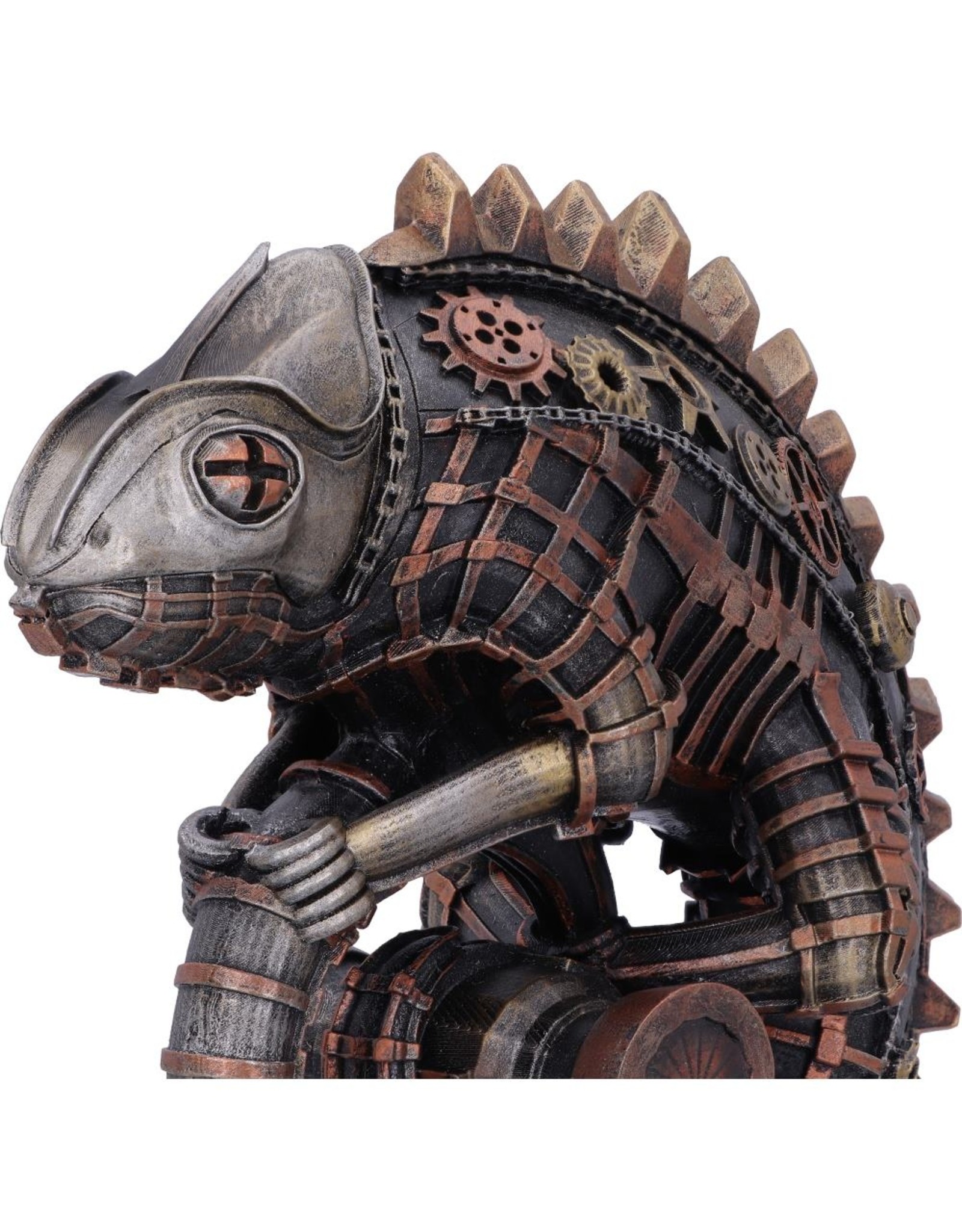 NemesisNow Giftware Beelden Collectables  - Steampunk Kameleon 22.3cm