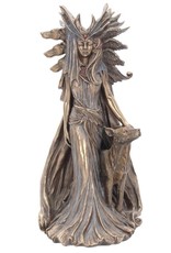 Veronese Design Giftware Beelden Collectables  - Godin Hekate beeld gebronsd 25cm