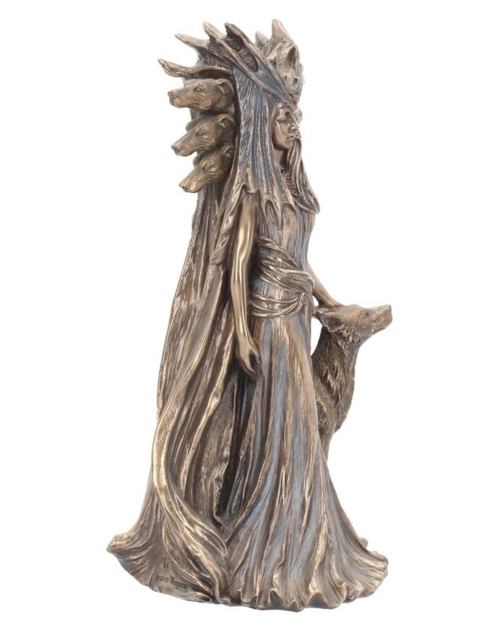 Veronese Design Giftware Figurines Collectables - Goddess Hekate figurine bronzed 25cm