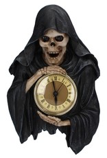 NemesisNow Reapers, skulls and dragons - Darkest Hour Reaper wall clock