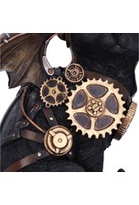 NemesisNow Giftware Beelden Collectables  - Steampunk kat Feline Flight 22.7cm