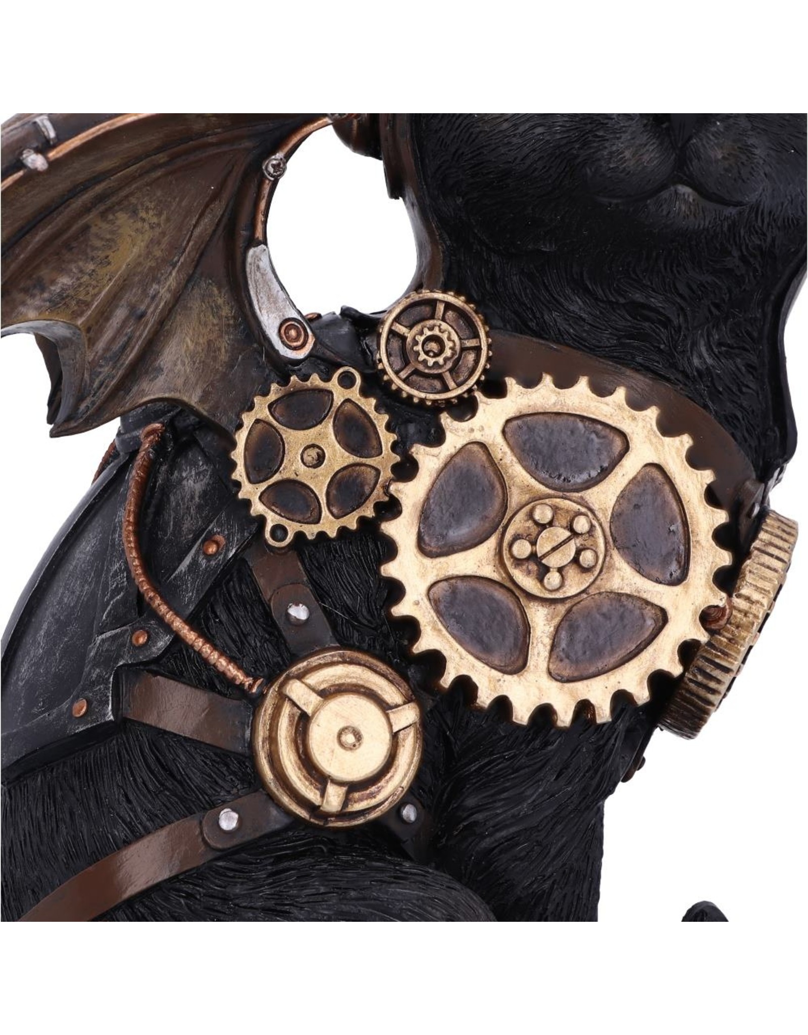 NemesisNow Giftware Figurines Collectables - Steampunk cat Feline Flight 22.7cm