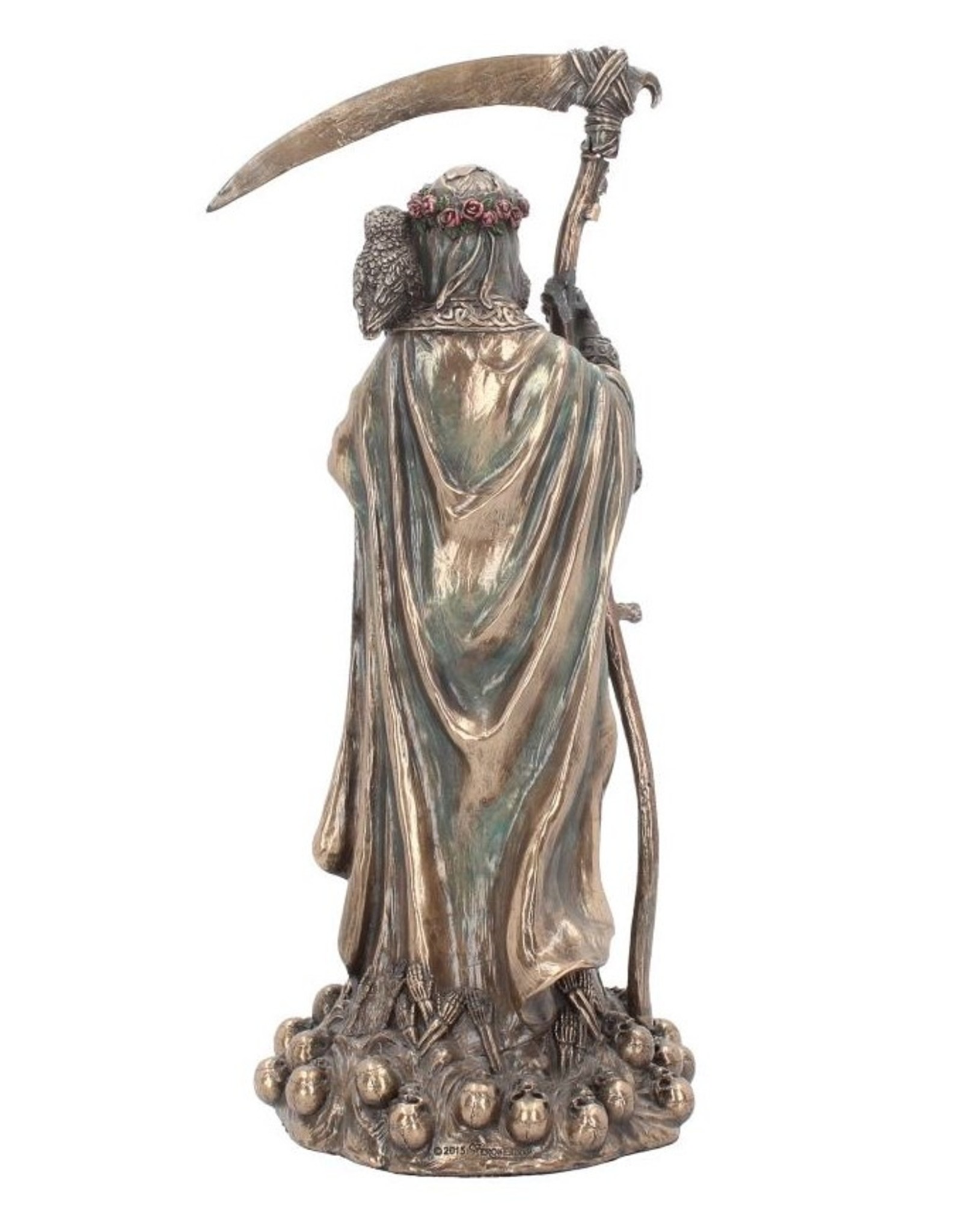 Veronese Design Giftware Beelden Collectables  - Santa Muerte Reaper gebronsd 29cm