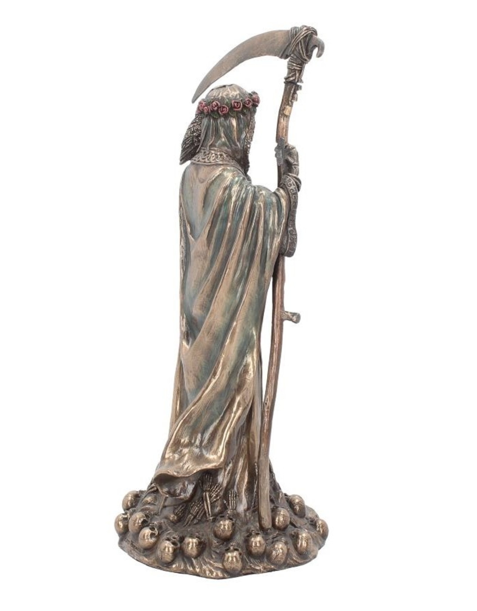 Veronese Design Giftware Beelden Collectables  - Santa Muerte Reaper gebronsd 29cm