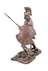 Veronese Design Giftware Beelden Collectables  - Achilles gebronsd beeld 26cm