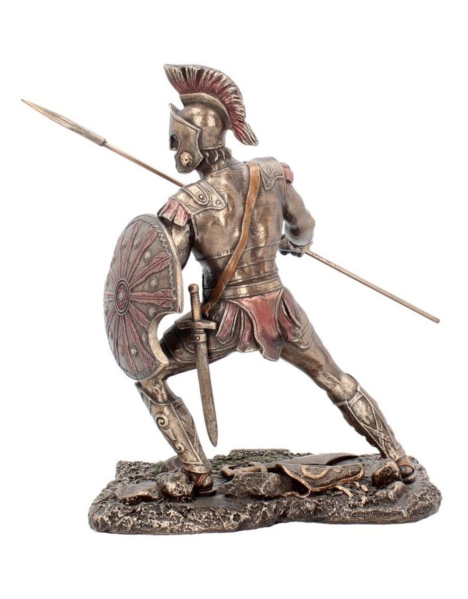 Veronese Design Giftware Beelden Collectables  - Achilles gebronsd beeld 26cm