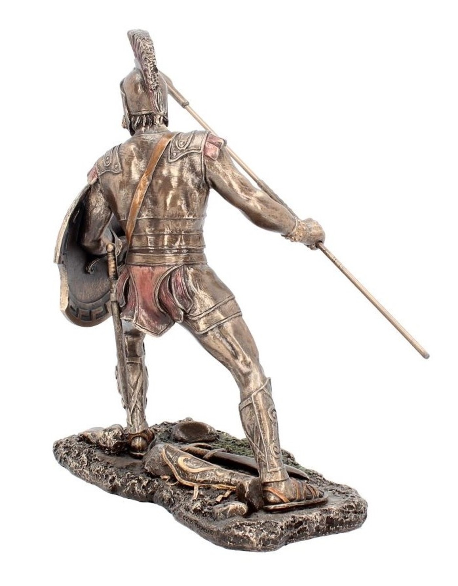 Veronese Design Giftware Figurines Collectables -Bronzed Greek Hero Achilleus Figurine 26cm