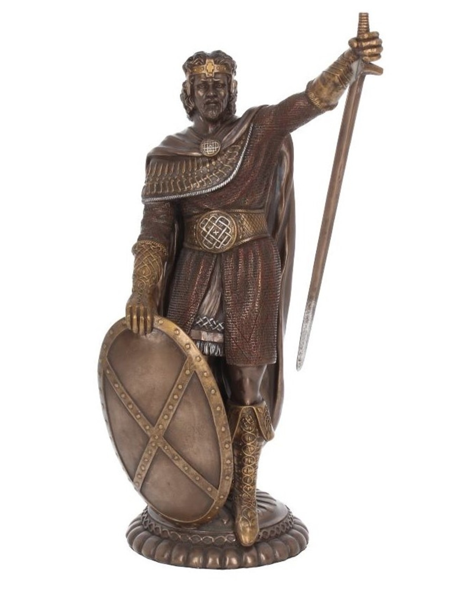 Veronese Design Giftware Figurines Collectables - William Wallace  bronzed figurine 28.6cm