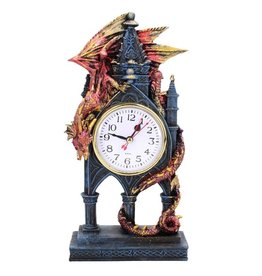 NemesisNow Time Guardian Staande klok met draak